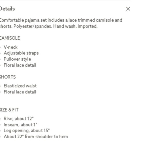 NWT! FRENCH CONNECTIONS PAJAMA SET - Picture 7 of 7